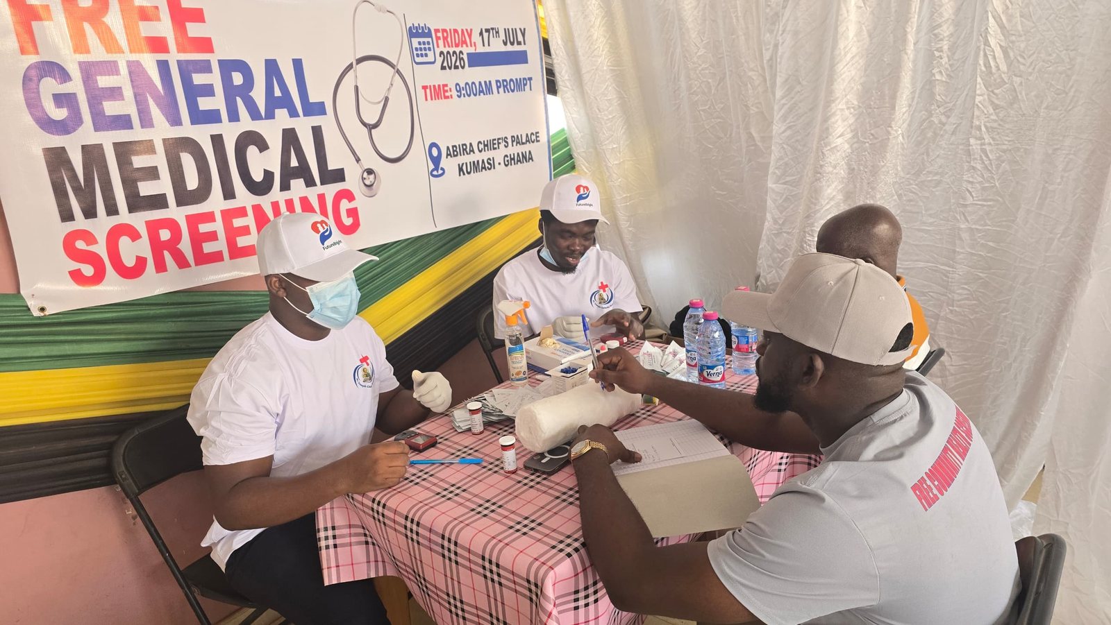 FutureBright health mission, Abira, Ghana, July 2026